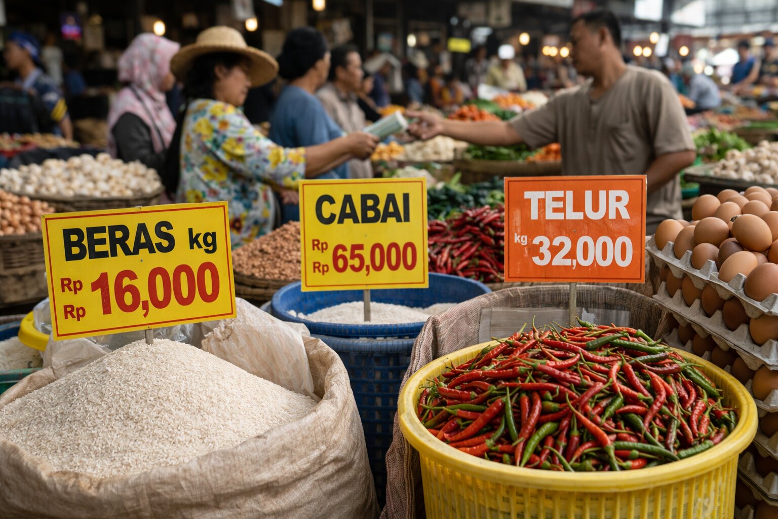 Ini Alasan Harga Kebutuhan Pokok di Indonesia Diatur Pasar, Bukan Pemerintah