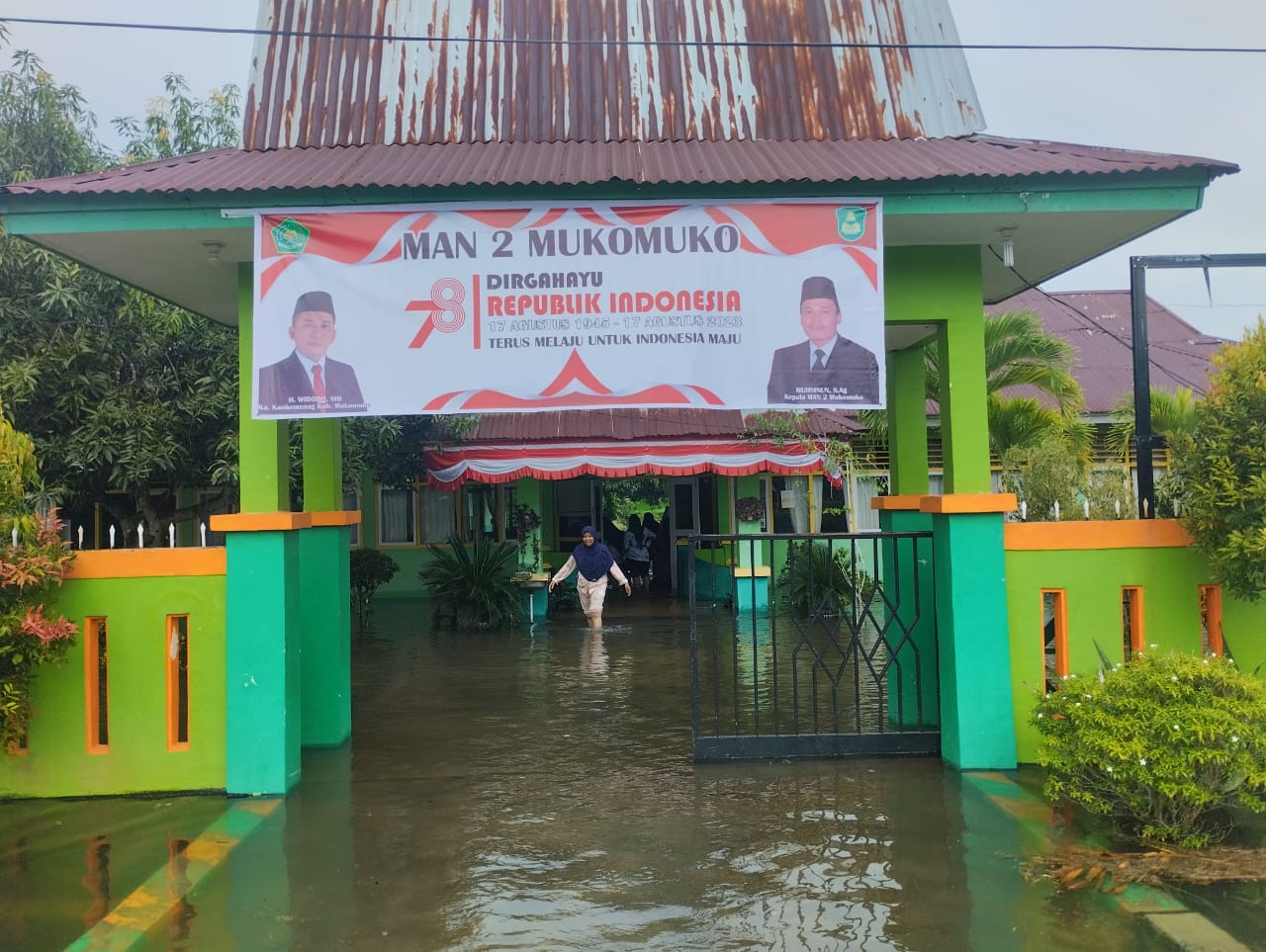 MAN 2 Terendam Banjir