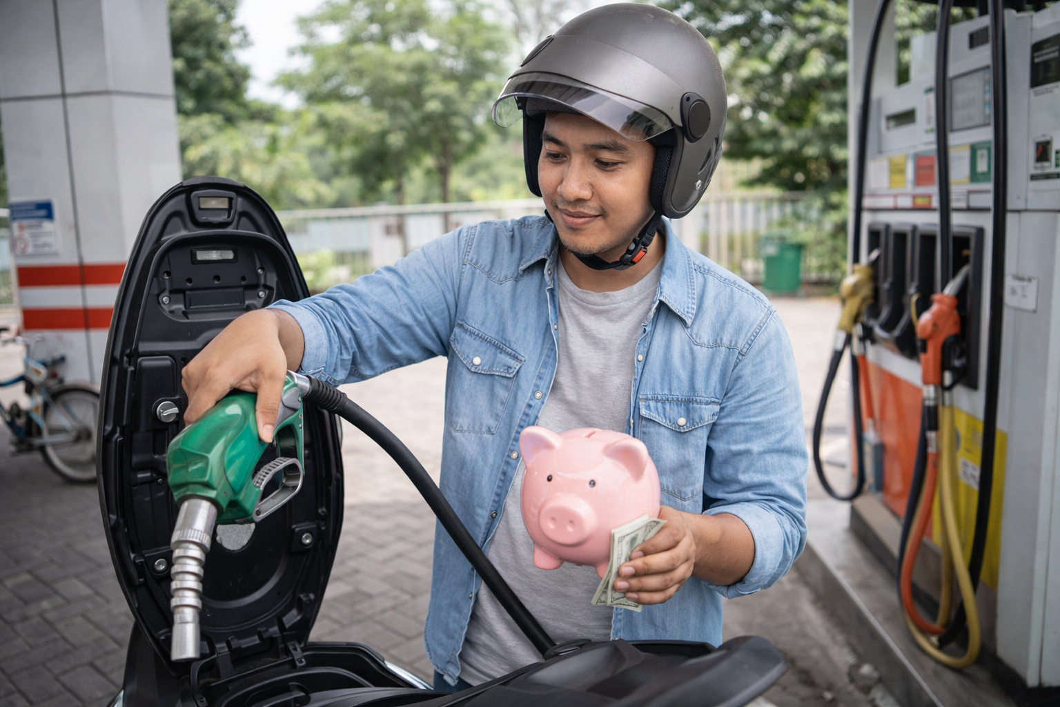 Motor Boros Bensin? Ini Cara Sederhana Hemat BBM Harian Tanpa Harus Servis Mahal