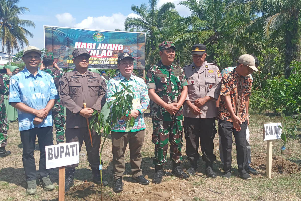 Hari Juang TNI AD ke 78, Bupati Apresiasi Kontribusi Kodim 0428/MM Wujudkan Mukomuko Bersih 