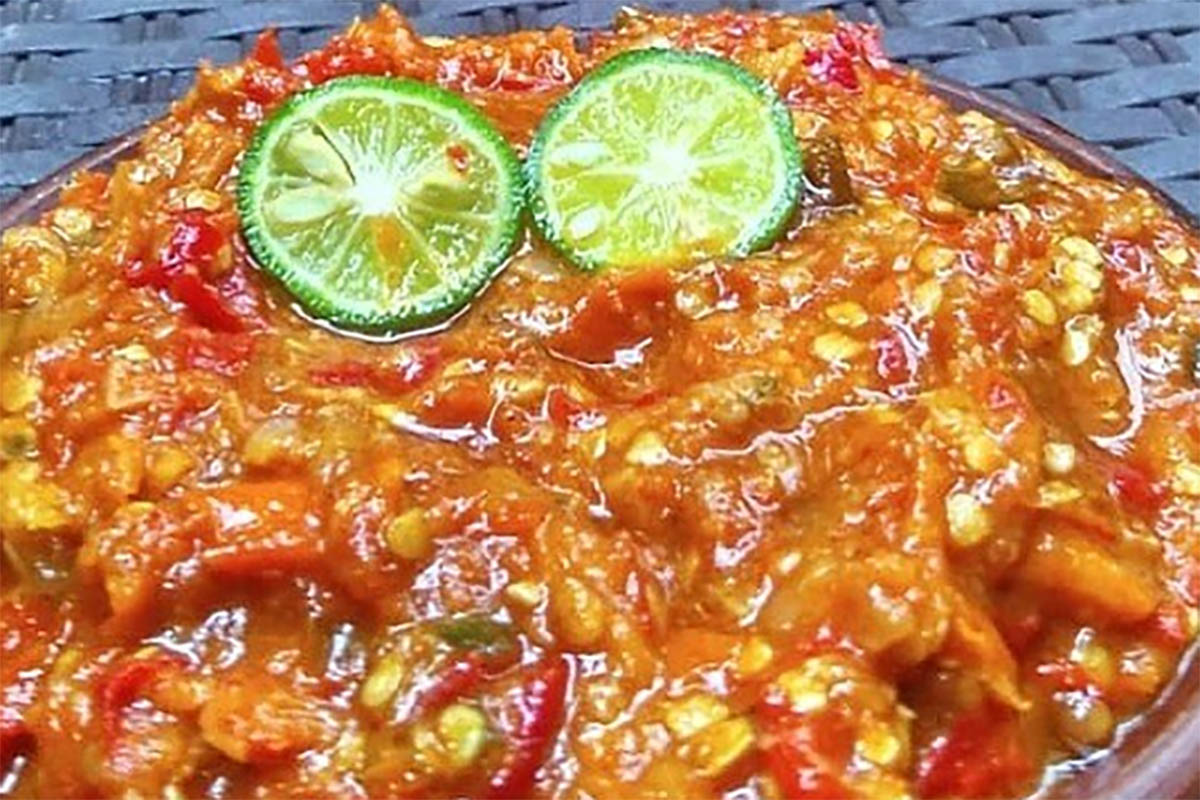 Resep Sambal Tomat Jeruk Limo yang Segar dan Pedas Mantap yang Bisa Bikin Lidah Bergoyang