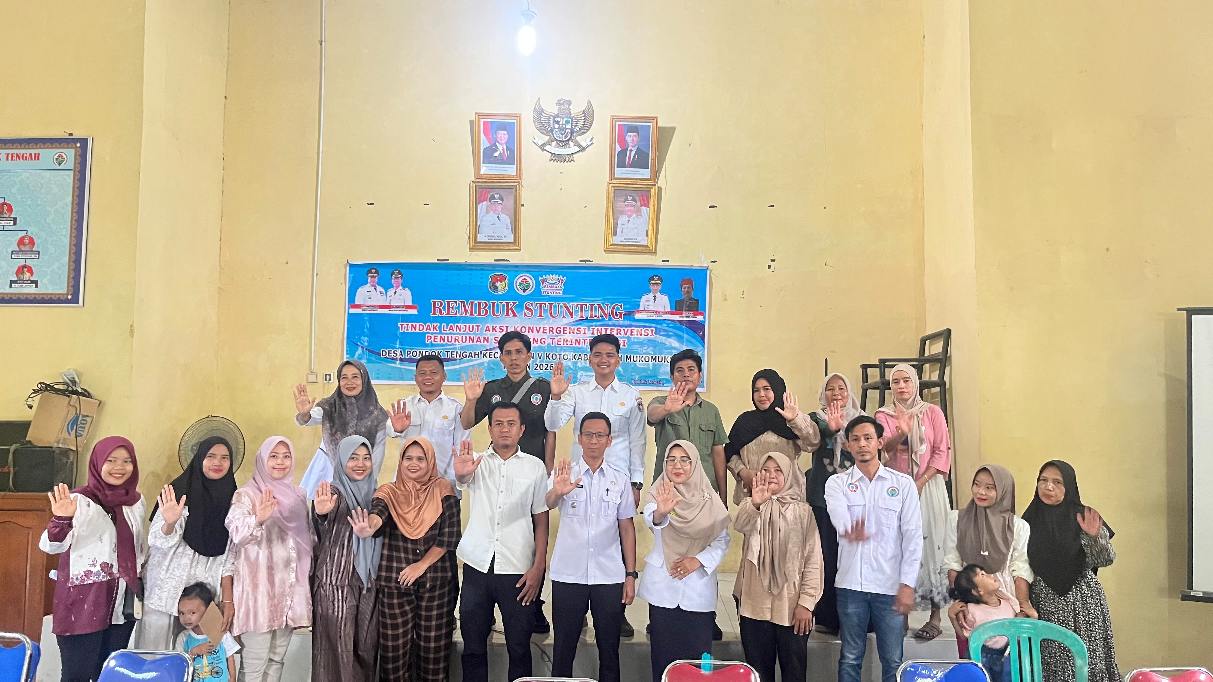 Pemdes Pondok Tengah Gelar Rembuk Stunting 