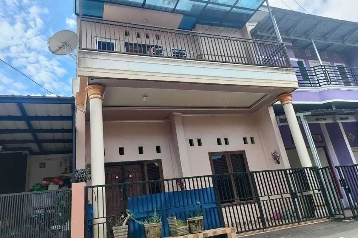 Waw! Inilah Bentuk Rumah Megah Miliki Dukun Pengganda Uang yang Viral