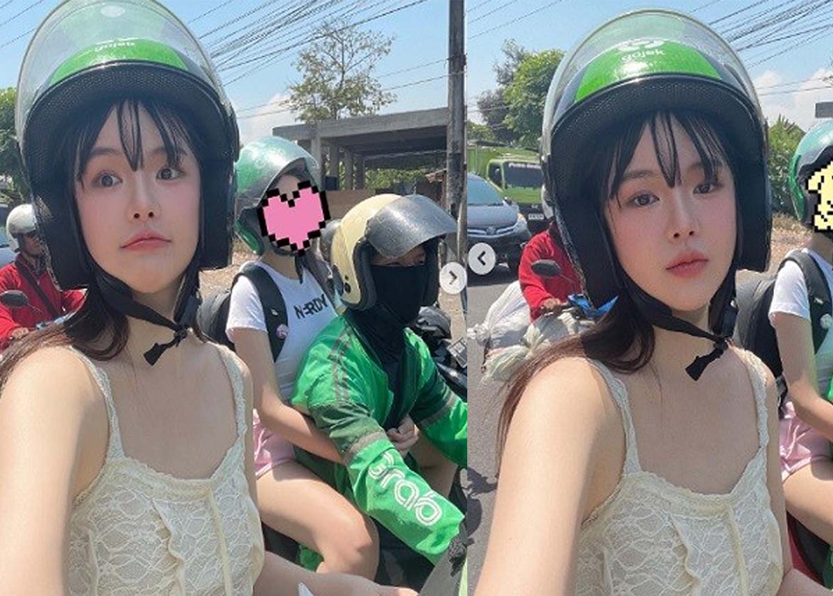 Viral! Artis Korea Naik Ojek, Videonya Mengundang Gelak Tawa Netizen