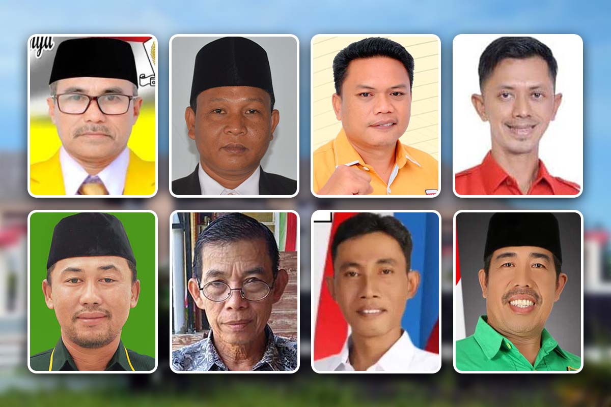 Ini 8 Caleg Terpilih Dapil II, 3 Wajah Lama dan 5 Pendatang Baru