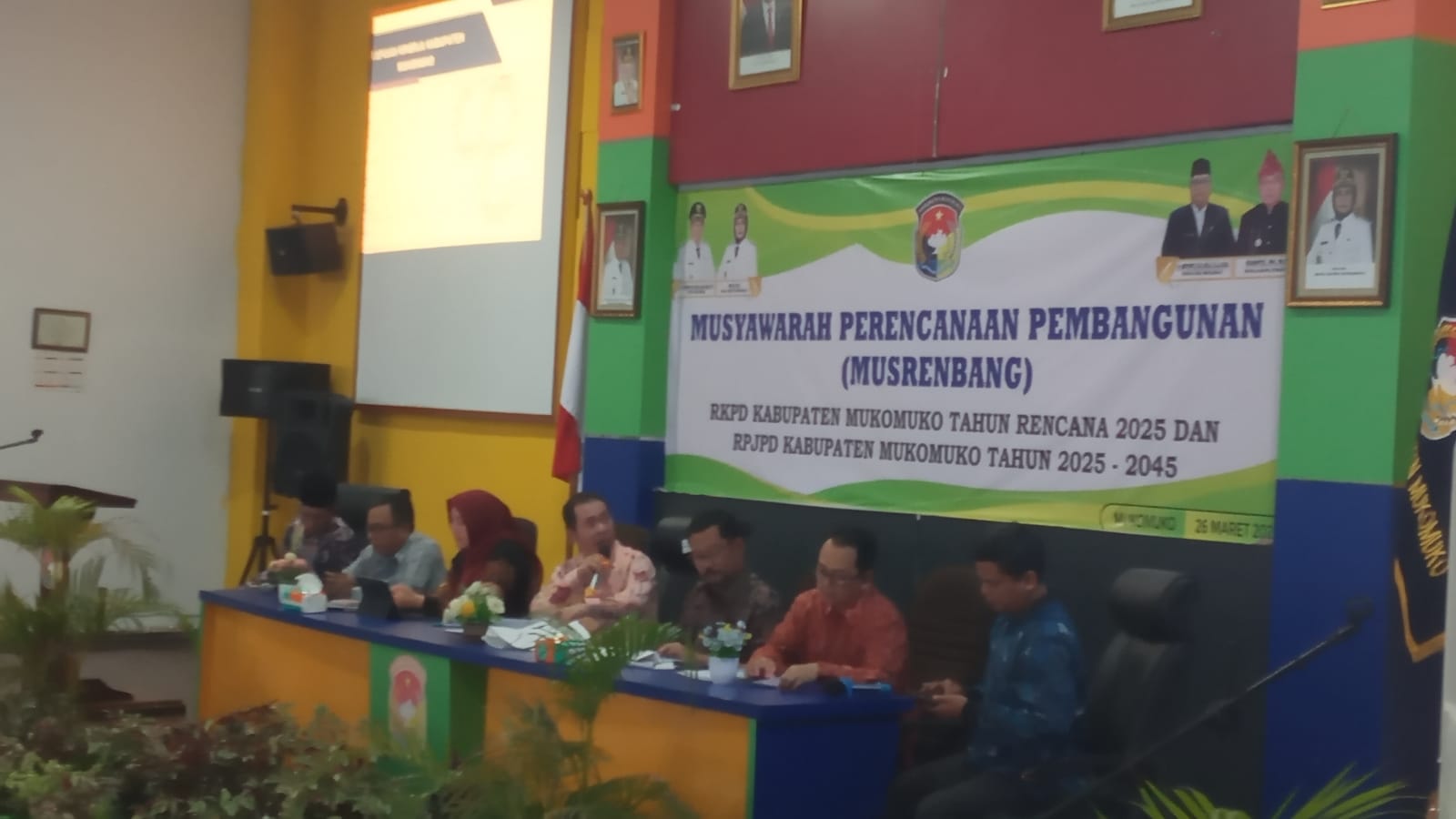 Musrenbang RKPD Kabupaten Mukomuko 2025 Dihadiri Dua Pejabat UNOR Kementerian PUPR