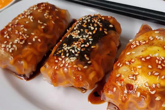 Sederhana Namun Elegan, Begini Resep dan Cara Membuat Samyang Roll