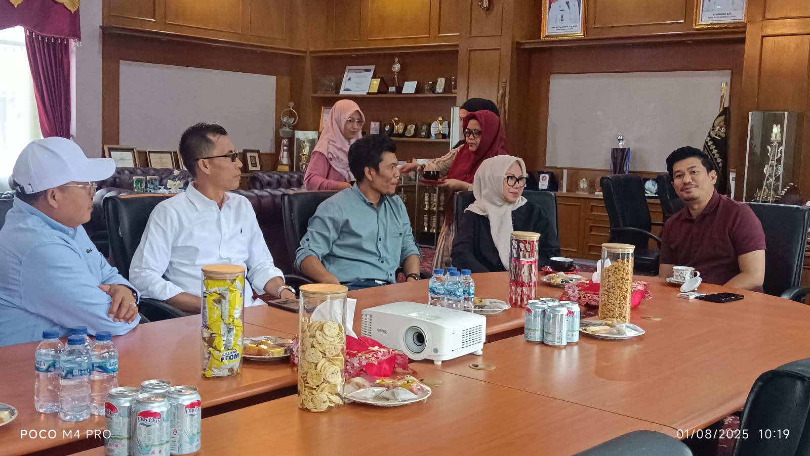 Dukung Program Pembangunan, Dirut RBMG Sowan ke Pemda Bengkulu Utara