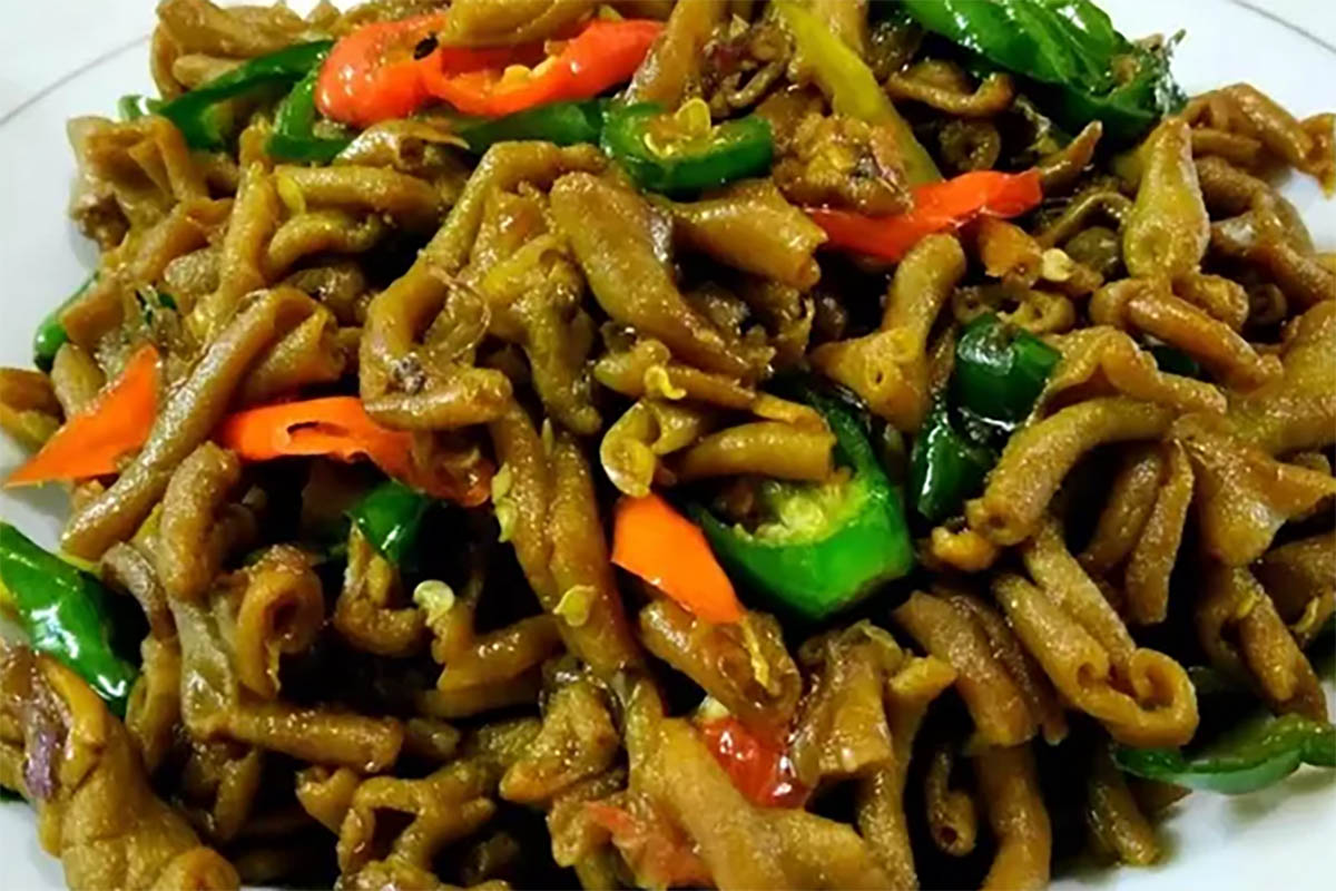 Menu Rumahan Simpel, Tumis Usus Ayam Cabe Hijau yang Mantap dan Cocok Untuk Akhir Bulan