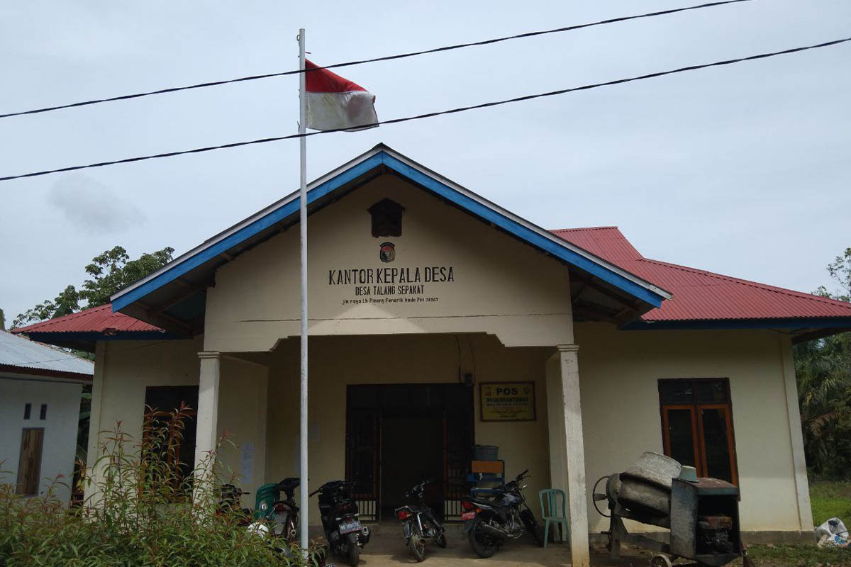 Tak Ada Pembangunan Fisik dari DD Tahun 2026 di Desa Talang Sepakat