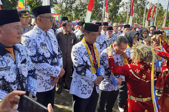 ﻿HUT ke-77 PGRI Tingkat Provinsi Bengkulu di Mukomuko Sukses, Ini Rangkaian Acaranya