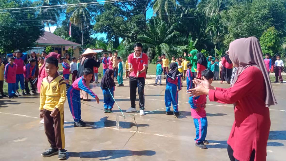 SD Negeri 04 Air Bikuk Meriahkan HUT RI, Gelar 12 Perlombaan