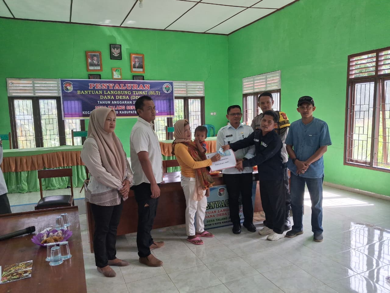 Pemdes Talang Sepakat Salurkan BLT-DD Triwulan Pertama