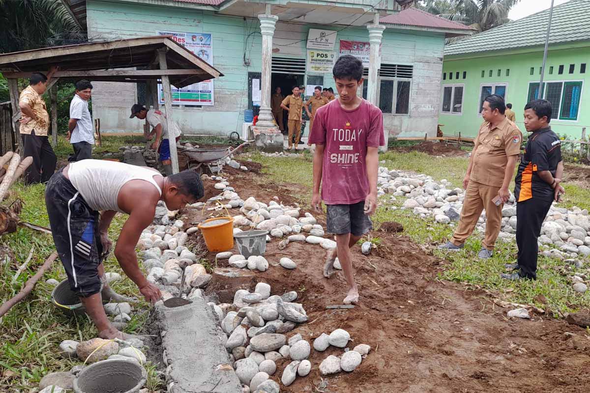 Surian Bungkal Realisasikan Fisik Dana Desa