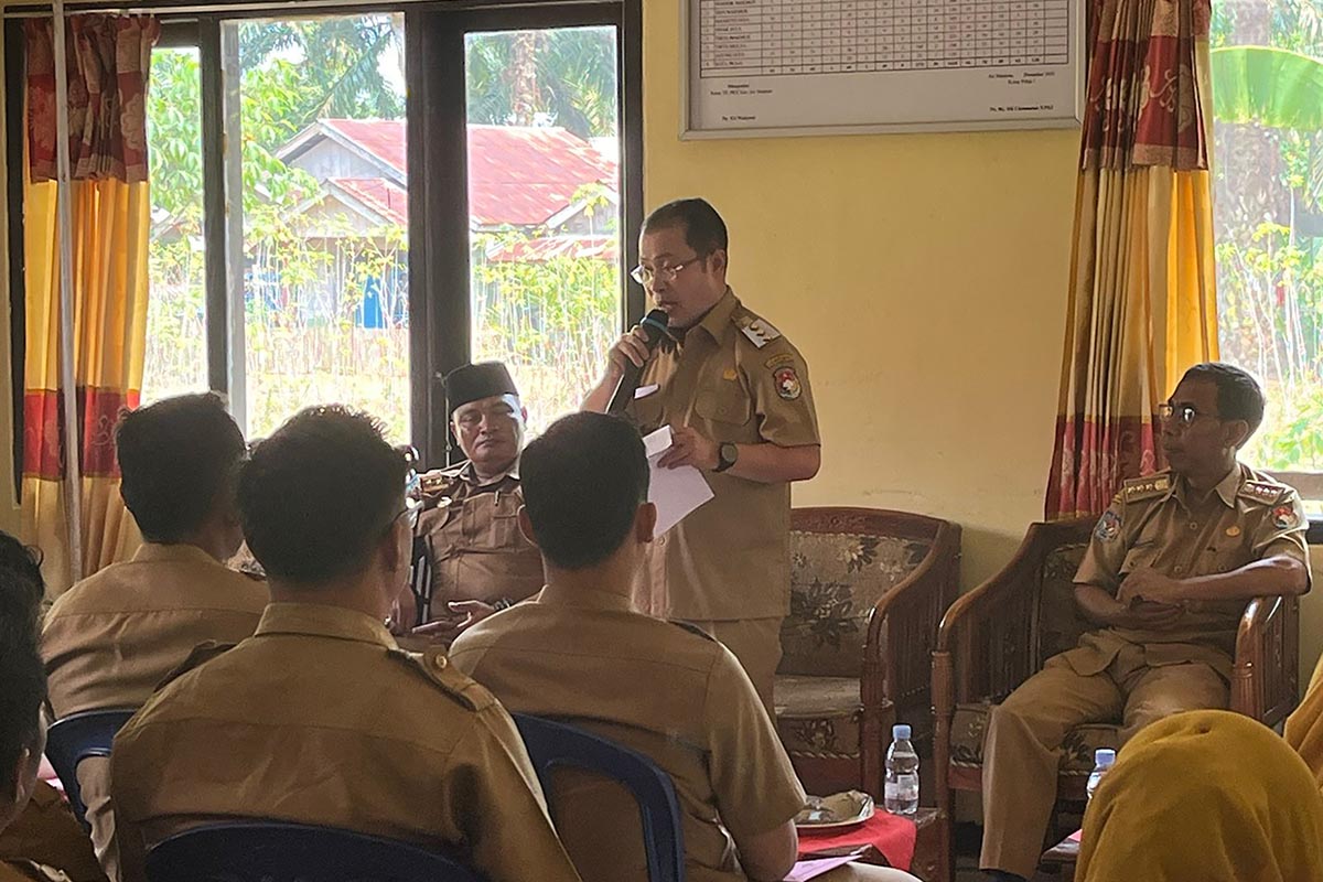 Bupati Mukomuko Kunjungan Silaturahmi di Air Manjuto, Ini Pesannya