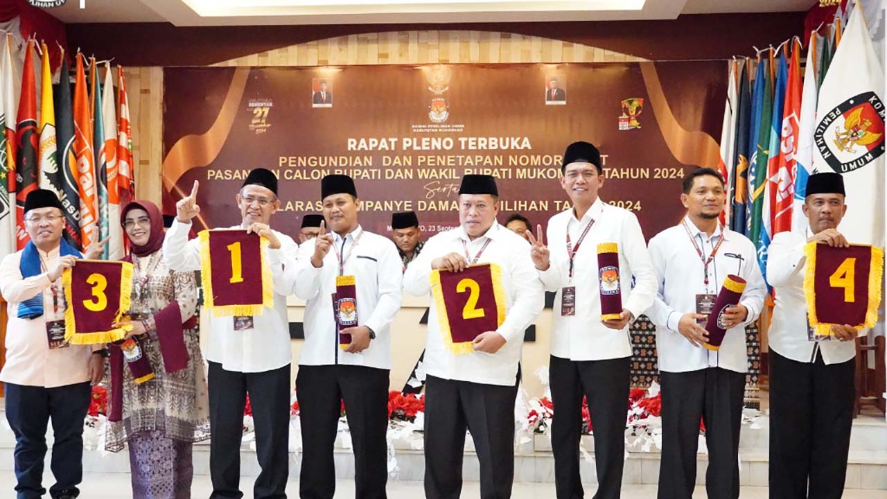 Kampanye Putaran Pertama Selesai, Calon Bupati Mukomuko Pindah Zona