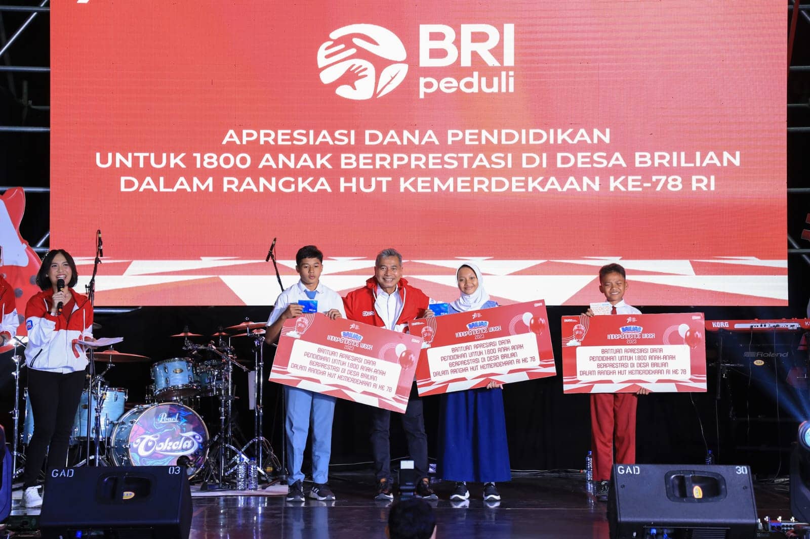 Peringati Hari Kemerdekaan Republik Indonesia, BRI Salurkan Beasiswa untuk 1800 Anak Berprestasi