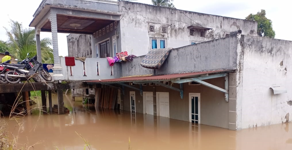 Banjir Bengkulu, Rumah Terendam Hingga Akses Jalan Terganggu