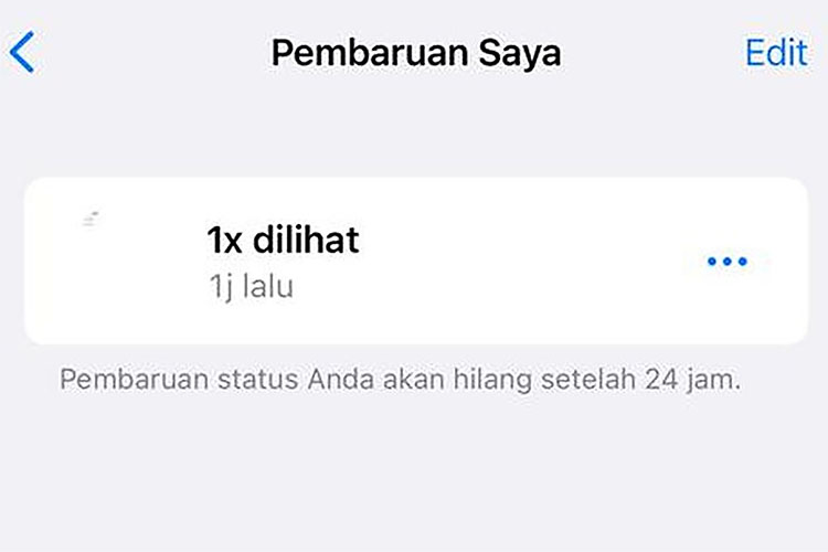 Beredar Soal Munculnya Tanda ‘X’ di Status WhatsApp, Apa Artinya?