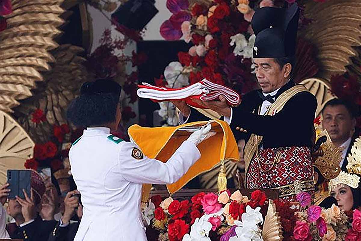 Kemegahan Perayaan Hari Ulang Tahun ke-78 Republik Indonesia yang Penuh Semangat di Istana Negara 
