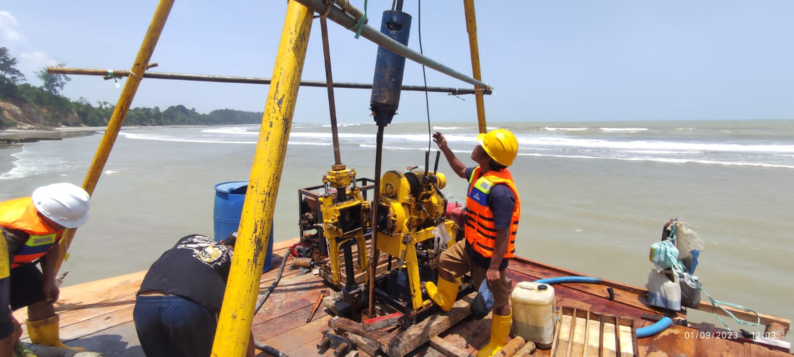 Soil Test Laut Lokasi Pelabuhan CPO Mukomuko Tuntas, Ini Tanggapan Bupati Sapuan 