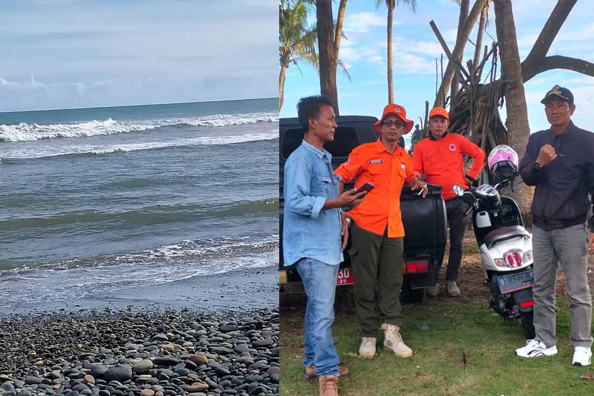 BPBD Terbangkan Drone Lacak 2 Bocah Hilang di Perairan Mukomuko