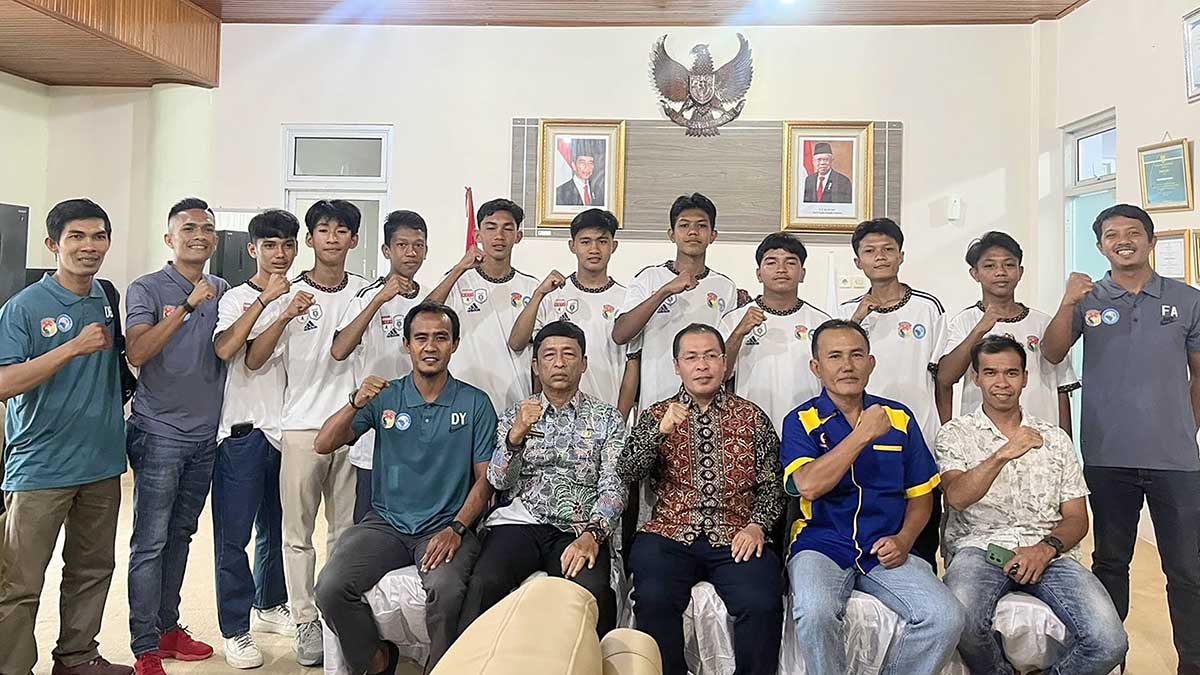 Tim Futsal Mukomuko Tampil di Liga AAFI U-16 Bengkulu, Bupati: Mohon Doanya