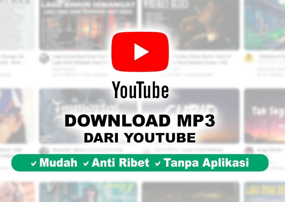 Download Lagu di YouTube Hasilnya MP3 Tanpa Aplikasi, Ini Caranya