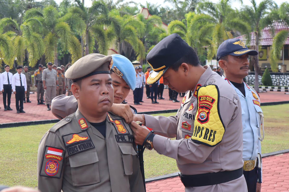 Polres Mukomuko Libatkan 110 Personel Gabungan, Amankan Nataru