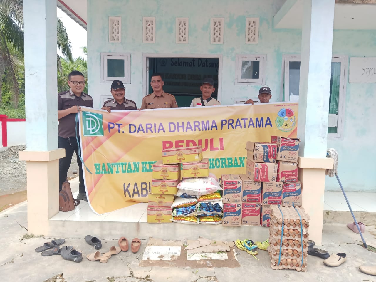 PT DDP Peduli, Salurkan Bantuan Korban Bencana