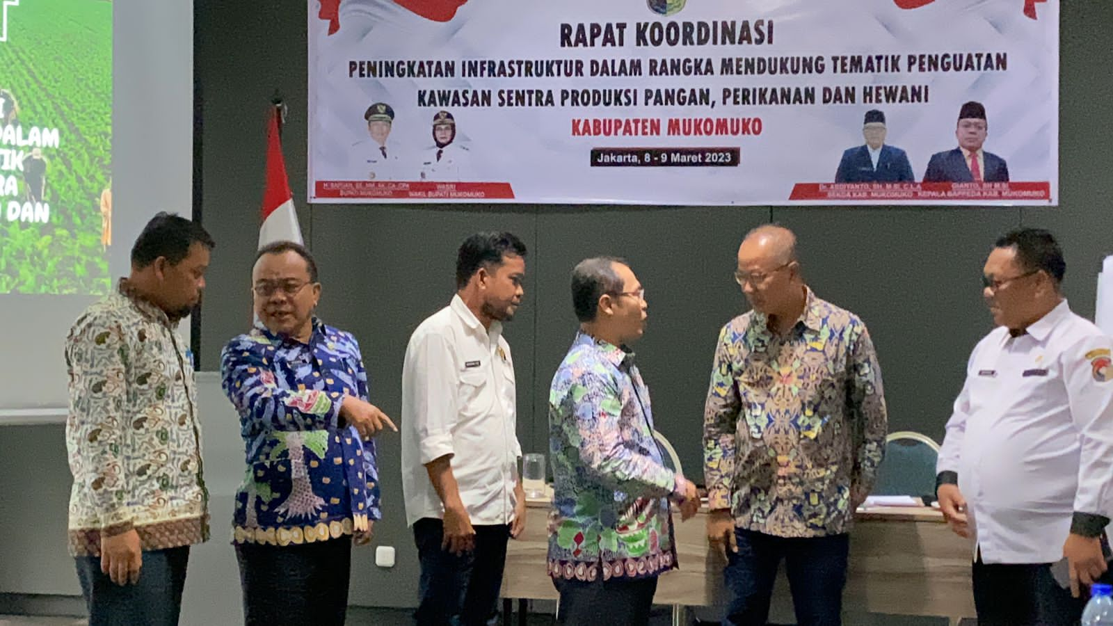 Hari Ini, Bupati Mukomuko Bersama Kementerian dan Bappenas Bahas Lokpri DAK 2024