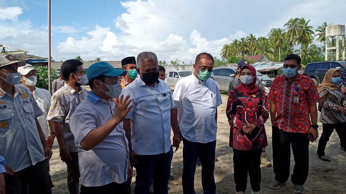 Lokasi Pelabuhan Mukomuko dalam Proses Survei Batimetri