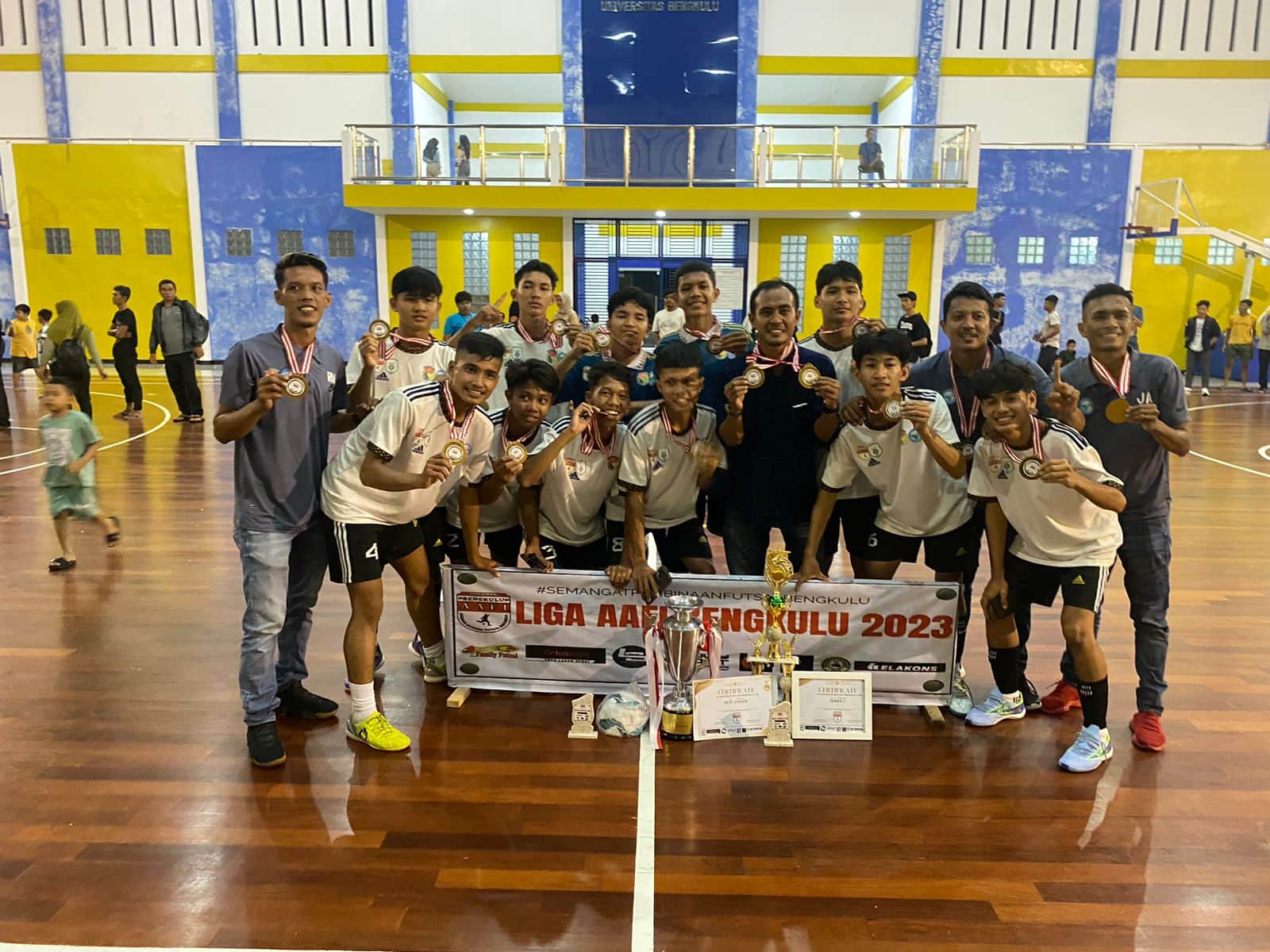 Tim Futsal Mukomuko Raih Tiket Nasional Liga AAFI 2023, Wakili Provinsi Bengkulu