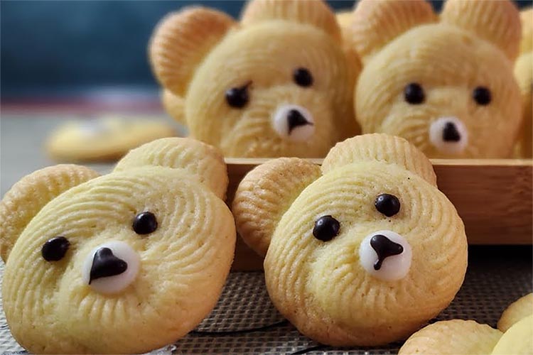 Anak-anak Pasti Suka, Ini Resep Choco Cookies Beruang Lucu yang Renyah dan Kekinian