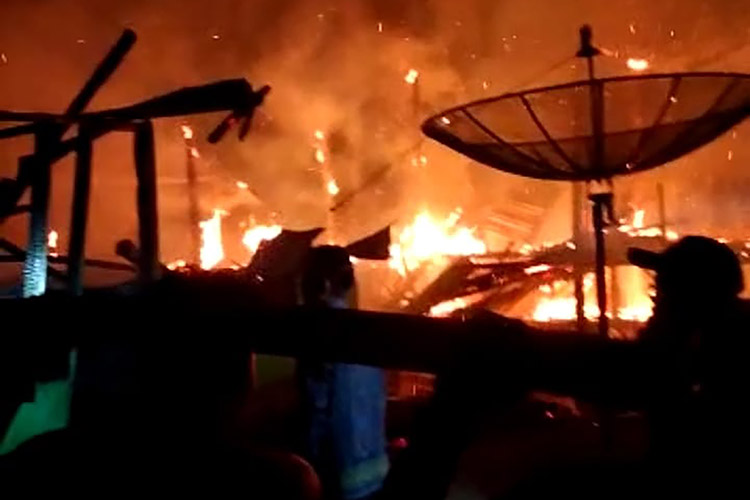 Rumah Milik Petani dan Buruh Perkebunan di Ipuh Mukomuko Ludes Terbakar 