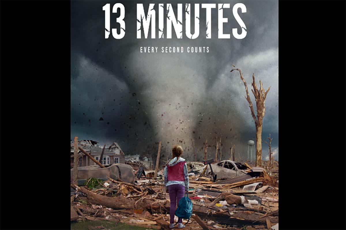 Sinopsis Film 13 MINUTES, Kisah Perjuangan Penyintas Melawan Bencana Tornado