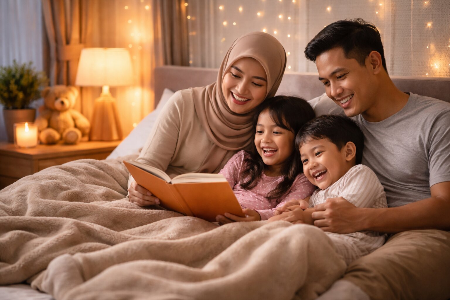 5 Kebiasaan Malam Hari yang Bikin Keluarga Lebih Harmonis, Orang Tua Wajib Tahu!