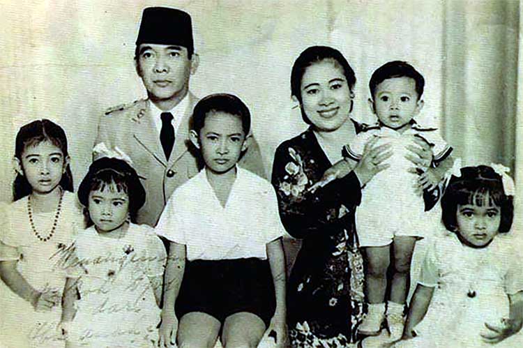 5 Istri Soekarno Yang Memiliki Anak, Fatmawati dan Hartini Lahirkan 7 Anak Sang Proklamator