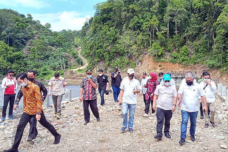 Pemkab Mukomuko Minta Bantuan Hibah Rangka Jembatan ke Kementerian PUPR