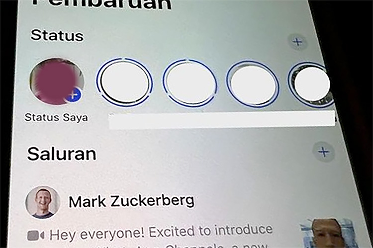 Heboh! Menu Status Pada Aplikasi WhatsApp Berubah Seperti Tampilan Instagram