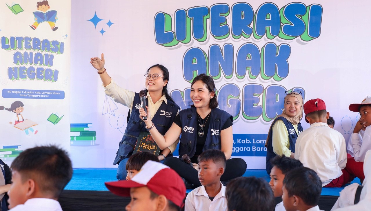 BRI Peduli Gaungkan Semangat Kemerdekaan Melalui Program Literasi Anak Negeri