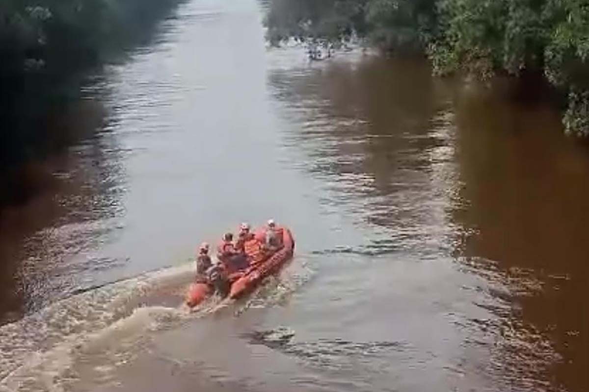 Kondisi Sungai Tempat PNS Mukomuko Diduga Tenggalam Keruh dan Banyak Buaya 