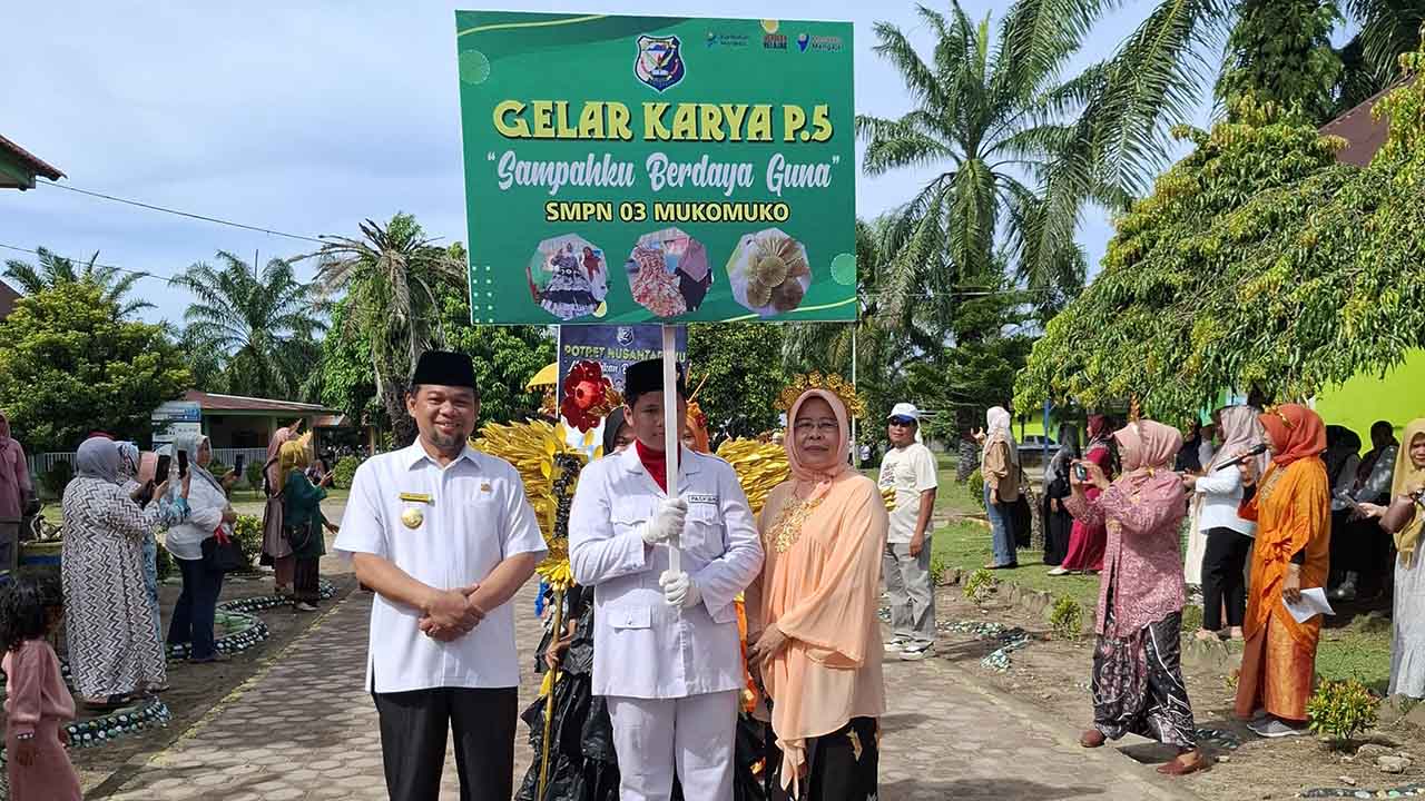 HUT ke 41 SMPN 03 Mukomuko Tahun 2024 Inovatif dan Menginspirasi, Ada Pawai Budaya Nusantara 