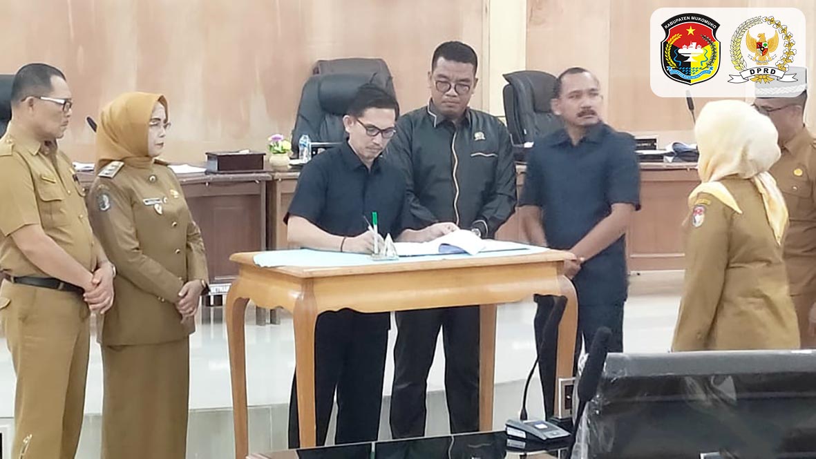 Dewan Setujui Tujuh Raperda jadi Perda Mukomuko 