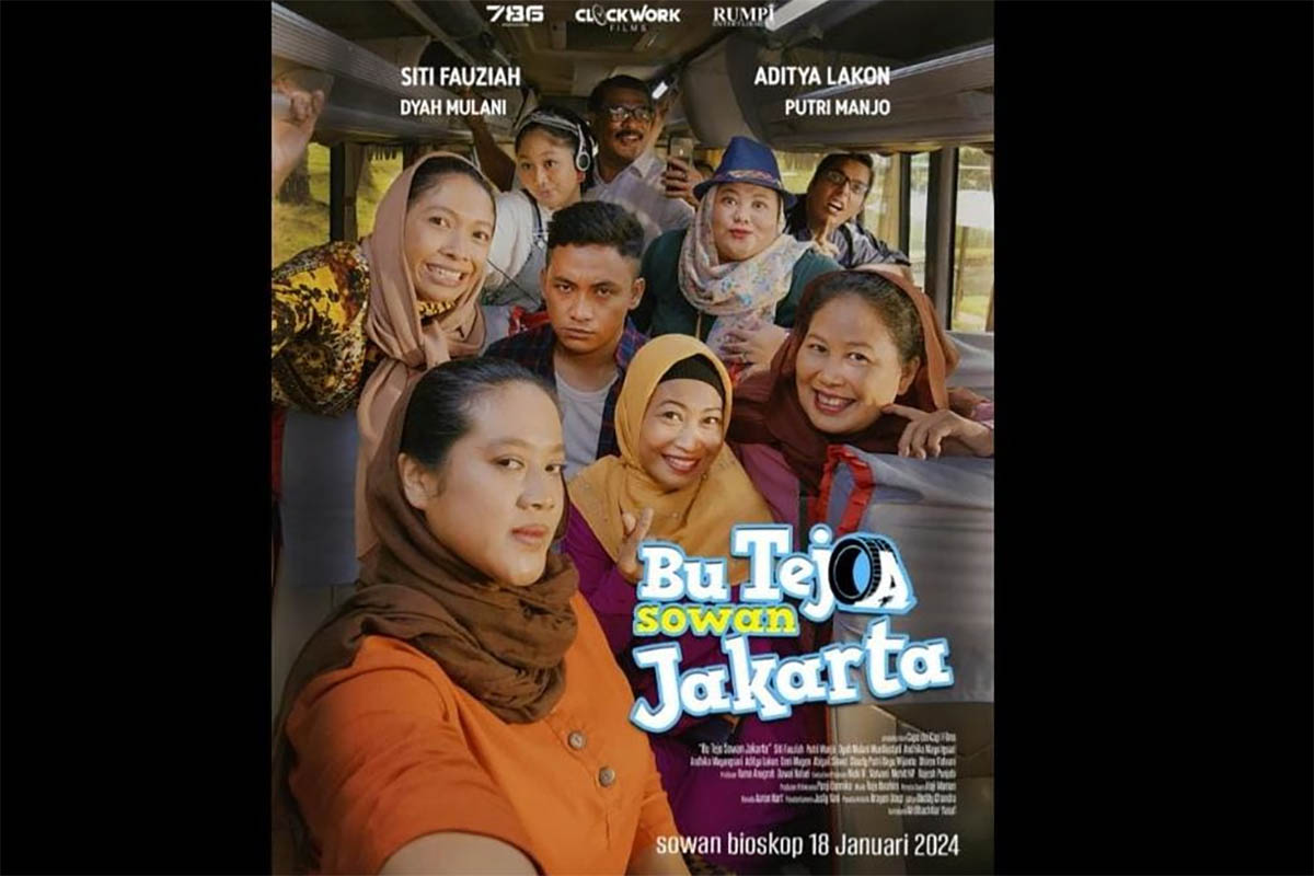 Bu Tejo Beraksi Lagi! Yuk Intip Kisah Film BU TEJO SOWAN JAKARTA yang Tayang Pada Awal Tahun 2024