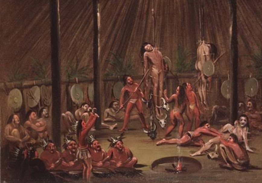 Ritual Menyakitkan Bagi Pria Suku Mandan, Layaknya Bunuh Diri