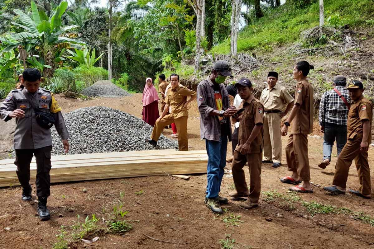 Peletakan Batu Pertama, Pondok Kopi Awali Fisik DD