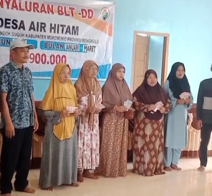 Pemdes Air Hitam Mulai Realisasikan Program Dana Desa