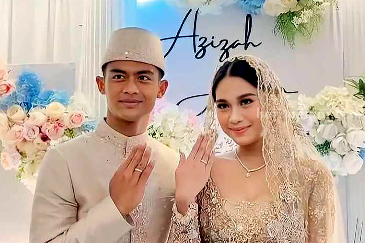 Pesepak Bola Pratama Arhan Resmi Menikahi Azizah Salsha Rosiade, Segini Maharnya