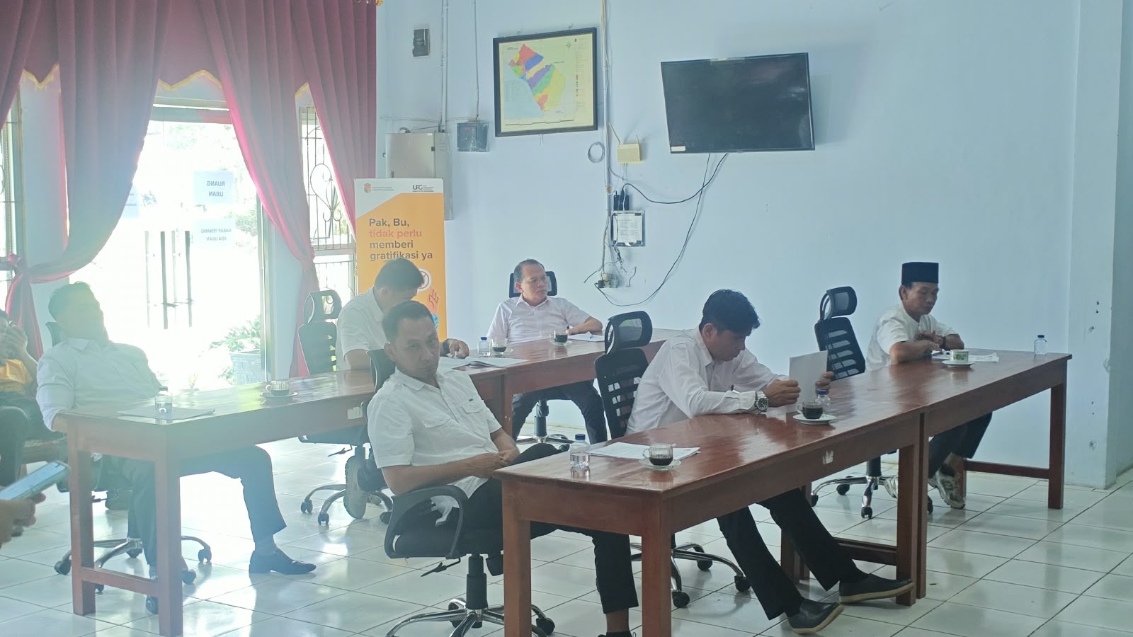 Jumlah Calon Kades Lubuk Pinang Melebihi Kuota, Panitia Pilkades Lakukan Seleksi